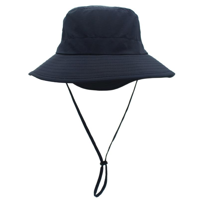 Quick-drying breathable bucket hat with extended brim Quick-drying hiking hat Sunscreen sun hat Source