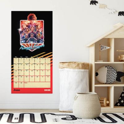 2026 Wall Calendar Jan. 2026 To Dec. 2026 12-Monthly Planner for Office Home Planning Organizing Funny Wall Hanging Calendar for TV Show Lovers