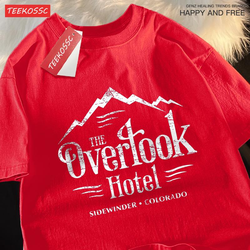 The Overlook Hotel The Shining Clothes Men Women Hip Hop Oversized Tshirts Breathable Summer T-Shirts Fashion Cotton Streetwear