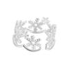 Exquisite Hollow Snowflake Ring - Trendy, Versatile Fashion Ring for Women, Perfect for OL Commutes or Internet Celebrity Style.