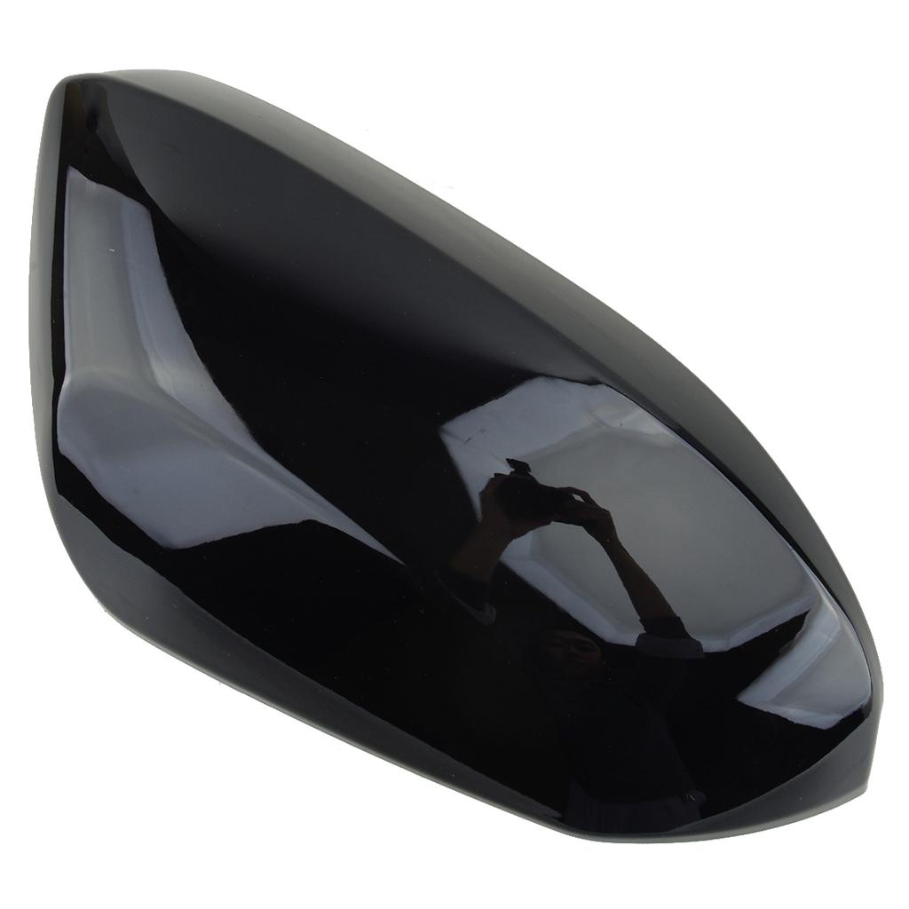 1 Pair Black ABS Car Front Left &amp; Right Side Door Rear View Mirror Cover Trim Cap Fit for Toyota Corolla