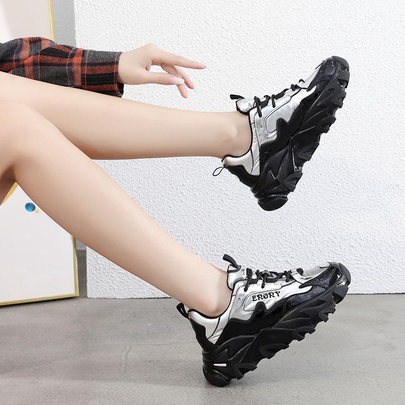 Daddy Shoes Women Ins2026 Autumn New Fashion Platform Sports Shoes