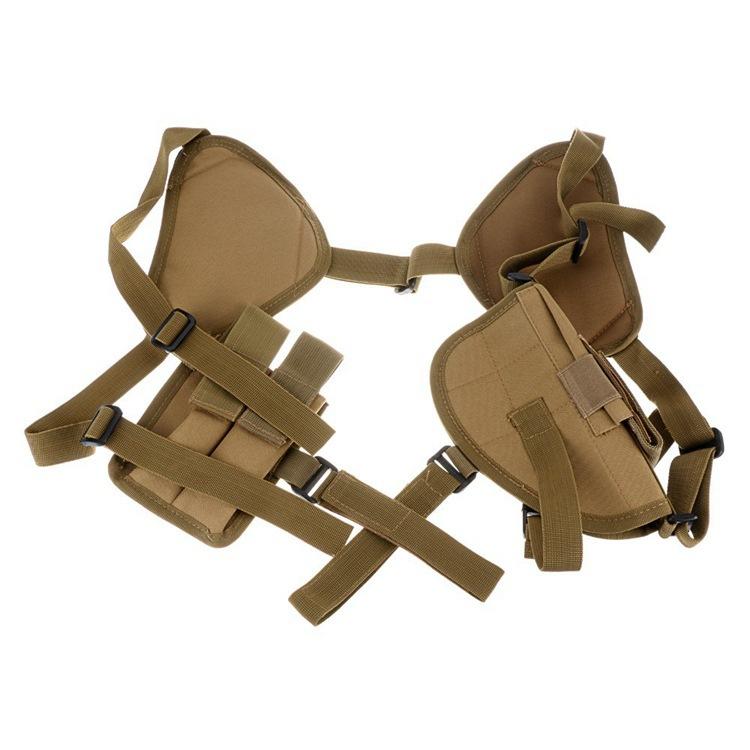 Tactical Gun Holster Universal Left Right Hand Pistol Gun Carry Pouch Concealed Shoulder Holster For Glock 17 19 Gun Accessories