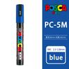 Uni POSCA Marker Farbstift, 39 Farben PC-5M/44 PC-3M/36 PC-1M, Acryl Steinmalerei Zeichnen Graffitti Marker Kunstbedarf