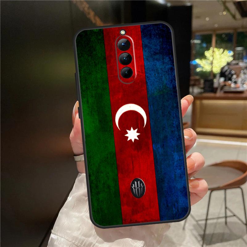 

Чехол с флагом Азербайджана для ZTE Nubia Red Magic 11 10 8 8S 9 9S 10S Pro Plus 6 7 6S 7S Для RedMagic 10 Air Чехол Red Magic 7