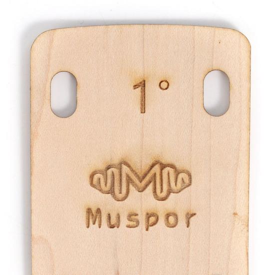 3 Stück Gitarrenhals-Unterlegscheiben, Massivholz-Halsplatte für angeschraubte Halsbefestigung, 0,25/0,5/1 Grad Gitarrenhalsplatten-Werkzeug für die Reparatur des Gitarren-Bass-Halses