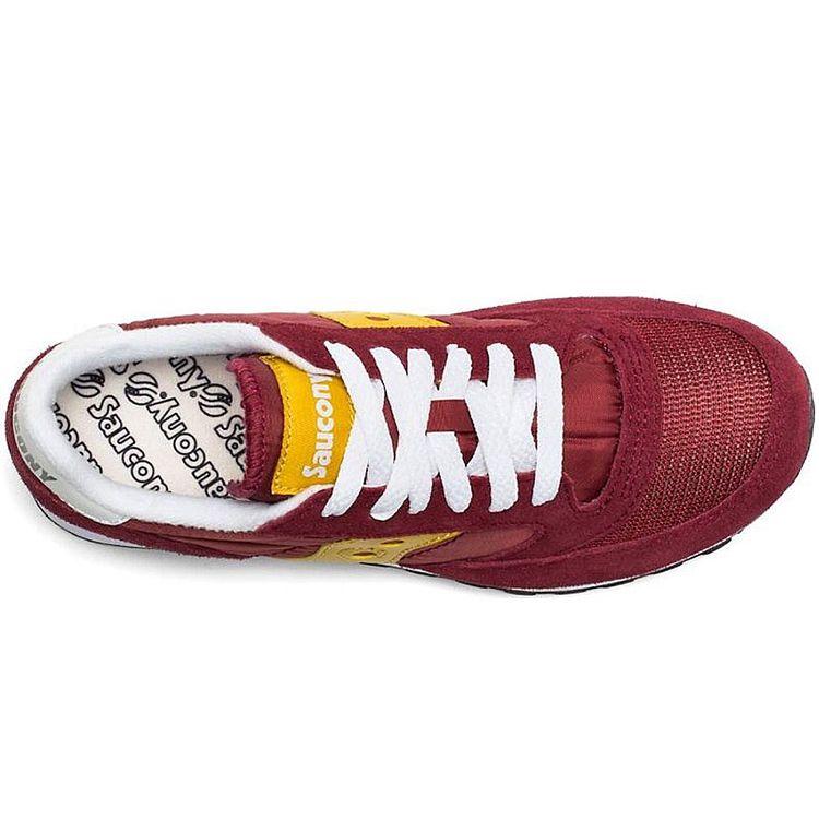SAUCONY Jazz Original Bequeme Tägliche Low-Top Laufschuhe Damen Sneaker Braun Rot S60368-94