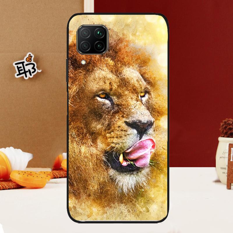 Ferocious Lion For Huawei Nova Y91 Y61 Y60 Y70 Y72 Y73 Y90 12i 11i 3i 7i 8i 9 10 SE P20 P40 P30 Lite Case