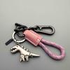 Dinosaur Charm Keychain Zinc Alloy Animal Keyring Keys Backpacks Handbags Keychain Stylish Accessories