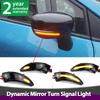 LED Dynamic Blinker Turn Signal Light Side Mirror Indicator For Renault Captur Samsung QM3 Kaptur Clio IV Lutecia Flashing Light