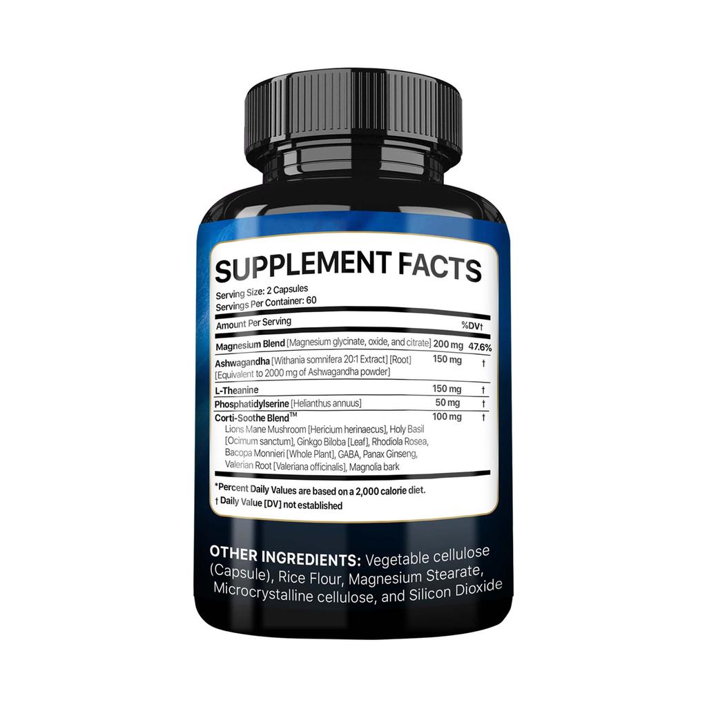 Xemenry - Magnesium Glycinate Capsules - 13-in-1 - Brain Health