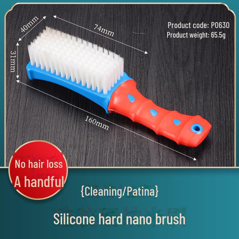 

Портативная щетка для очистки щелей от пыли из свиной щетины без линьки