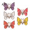 Metal Butterfly Brooch Faux Pearl Rhinestone Brooch, Dainty Decorative Badge Fashion Accessories Pin, Sweater Cardigan Coat Dress Jewelry Anti-rust