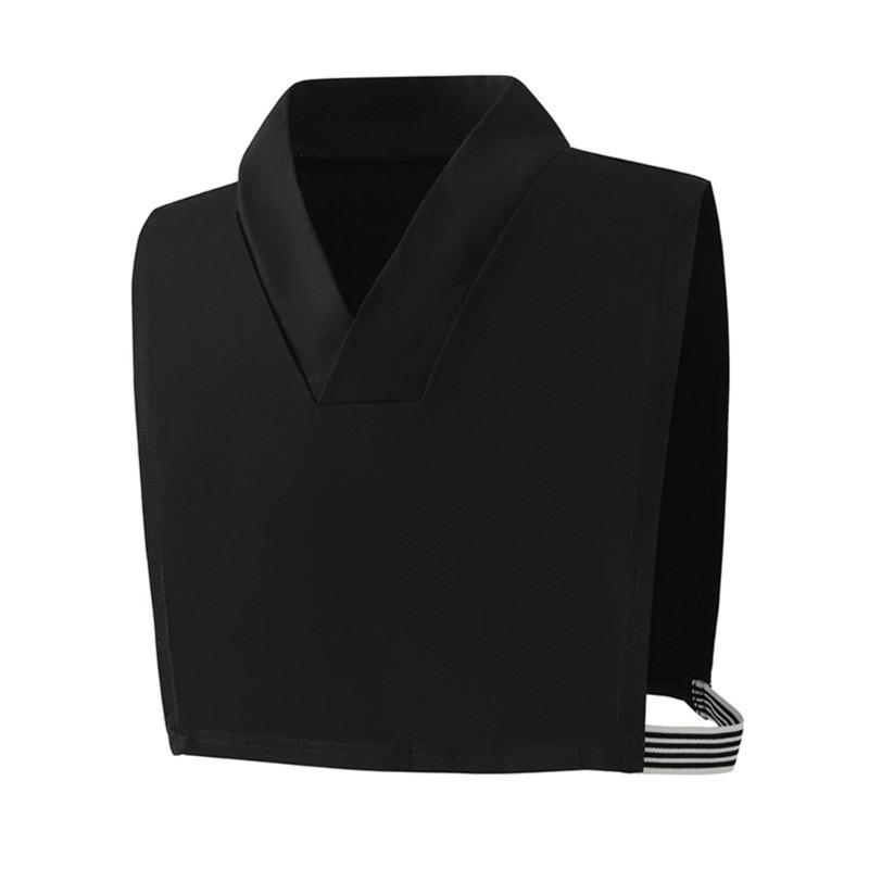 

Cardigan False V Neck Girls Clothes Accessiory Collar Versatile Outfits Traditional Half Shirt Shawl Collar Lapel