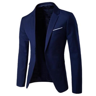 2024 Spring & Autumn Men's Slim Fit Korean Style Business Suit Jacket