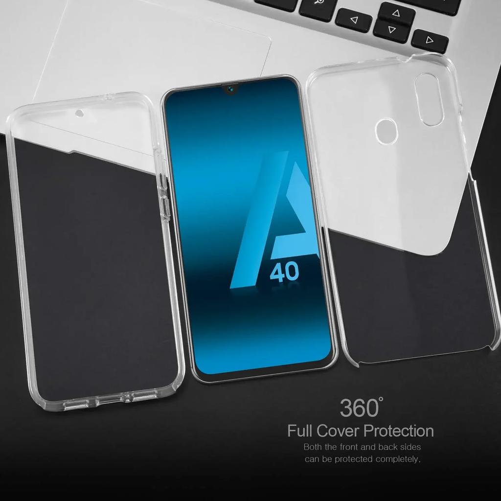 360 Degree Full Body Case for Samsung Galaxy A55 A54 A25 A36 A56 A06 A16 A26 A35 A15 A34 5G Phone Double Side Protective Cover