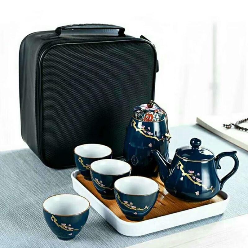 Chaxun Ceramic Travel Kung Fu Tea Set
