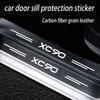 Protector de umbral de puerta de coche Cubierta de pedal de bienvenida Tira anti-suciedad anti-arañazos Tira protectora para accesorios de coche Volvo XC90