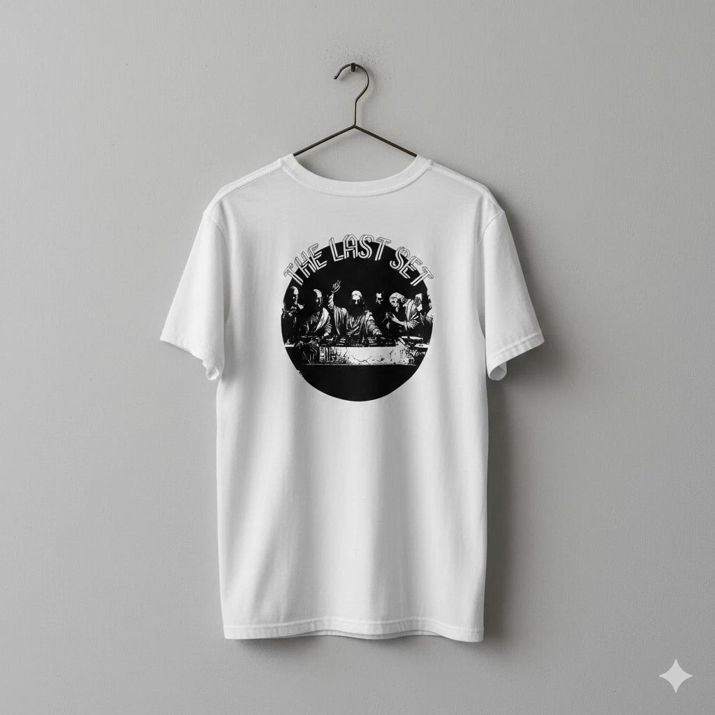 Unisex Adult Casual Graphic The Last Supper Graphic T-Shirt isex Ch... S