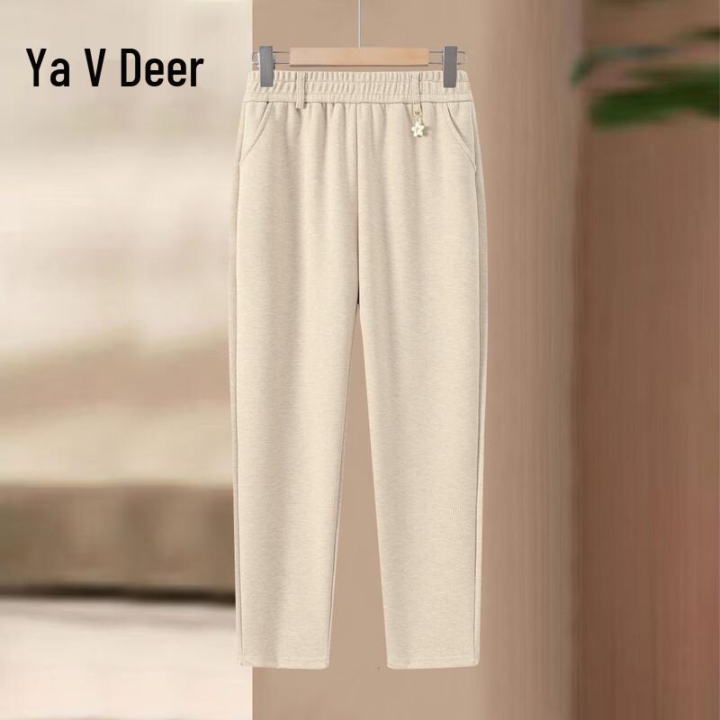 Yalu Women s Autumn/Winter Straight-Leg Casual Pants 2XL
