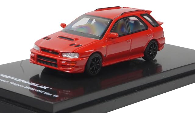 Freestyle MOTORHELIX SUBARU Impreza Wagon WRX STi VI Customized Cherry Blossom Red Finished Model M67106 (FREESTYLE) 1/64 Ver.