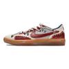 Nike Heritage Slip Resistant, Abrasion Resistant, Lightweight Low Top Skateboard Shoes Unisex Beige Red CD5010-102(TeamF-)