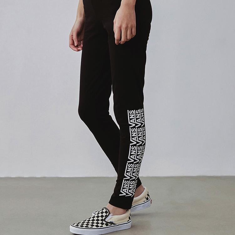 Vans Sports Casual Base Work Pants Women Pants Black VN0A4DR4BLK