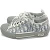 Dior LS0721 Oblige Low Top Schuhe 41 Grau / weißGebraucht