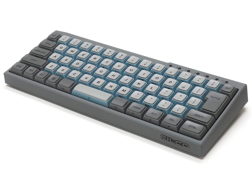 Diatech FILCO Majestouch Convertible mit Draht-Tastenabzieher Japanisches Layout Rote Schalter Himmelgrau MINILA-R FFBTR66MRL/NSG-AKP