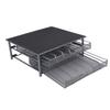 Coffee Pod Drawer Holder Coffee Pod Storage Organizer 72 Pod Capacity 2 Tier Sliding Pods Storage Drawer for Kitchen