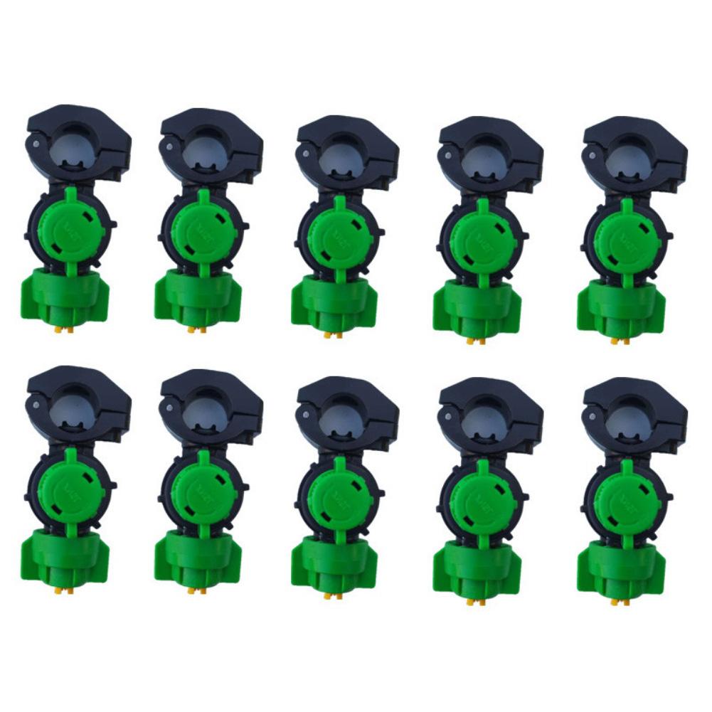 10Pcs Tractor-mounted Agricultural Sprayer Nozzles High-efficiency Irrigation For Sprayer And Tractor Garden Tool Accessories