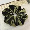 Elegant Velvet Scrunchie: Retro Women's Ponytail Hair Accessory