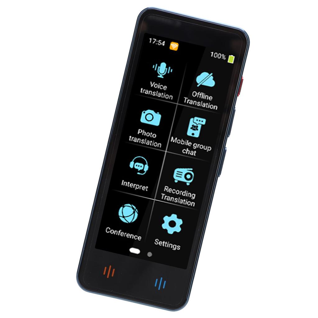 Language Translator AI Touchscreen 134 Languages Online Translation Portable Translator for Study