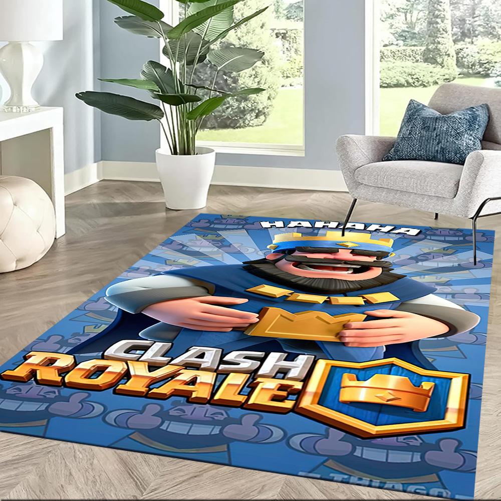 Clash Royale Square rugs are a great choice for living rooms, bedrooms, home décor, and as gifts.