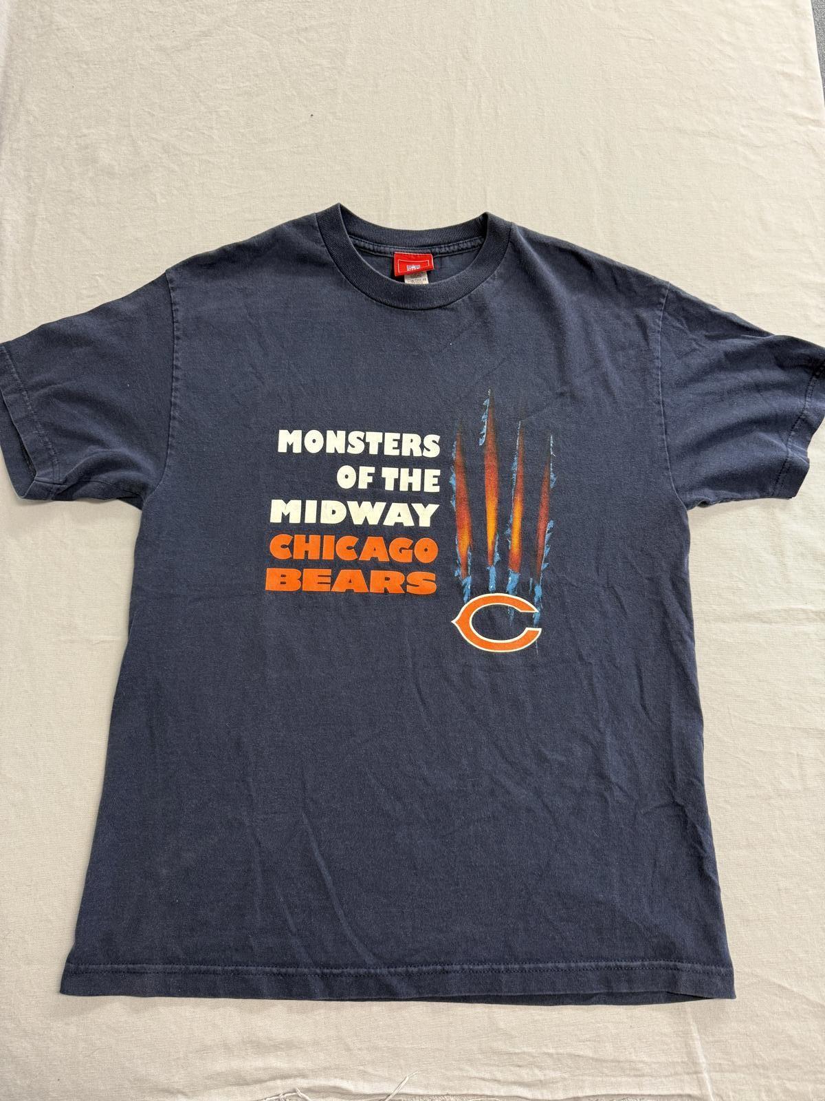 Y2K NFL Chicago Bears T-shirt Monsters of the Midway L M