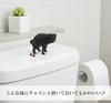 Silberfarbene Stil Pug Hund Lustige Figur mit 2 Kacke Innen Mini & Figur, Teile, Dekor, (Bulldog Schwarz)