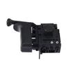 For DIY Repairs Hammer Drill Switch Black Plastic Replacement Switch Black Color Compatible With HR2432 Compatible With HR2440