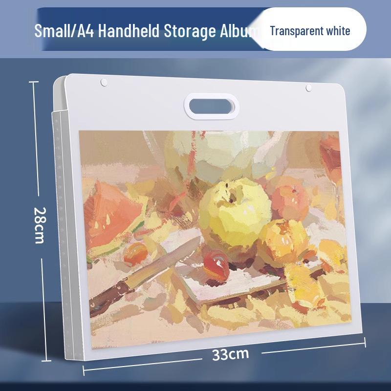 Арт-портфолио 4K/8K: Альбом, Скетчбук, Клип и Хранение Данных, Ручная Сумка Формата А4 для Художественных Эскизов