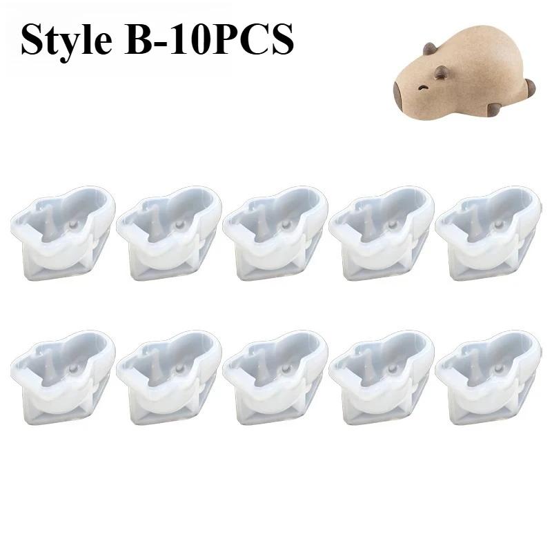 3D Capybara Dolphin Silicone Molds 1-10PCS Non-Stick Pudding Jelly Moulds Home Baking Supplies Party Dessert Kits