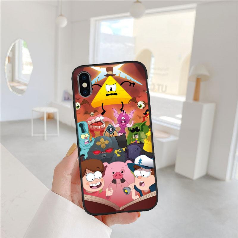 BF63 G-Gravity F-Falls Soft Shell Phone Case for iPhone SE X XS XR 11 16E 17 Pro Max Air 8 7 6 6s Plus