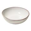 High Value Rope Edge Ceramic Bowl Set Creative Household Niche Tableware Western Food Plate Hotel Plate