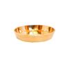 Bhog/Prasad, Prasadam Brass Plate (Size 3 inch), Katori, Bowl, Prashad Pital Thali for Pooja, Puja Items, Pooja Articles Small Size