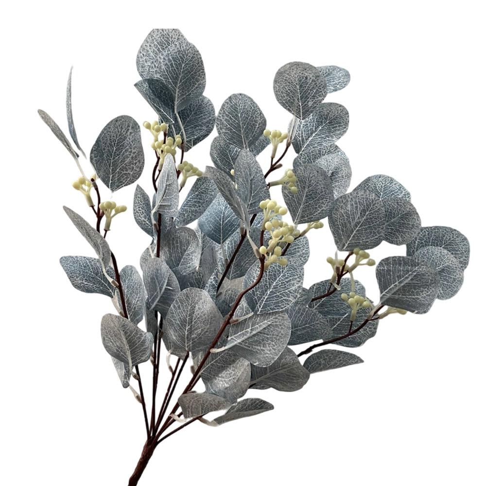 9 Branches Artificial Apple Leaves Multicolor Decorative Leaf Faux Plant Leaves  Home Decoration