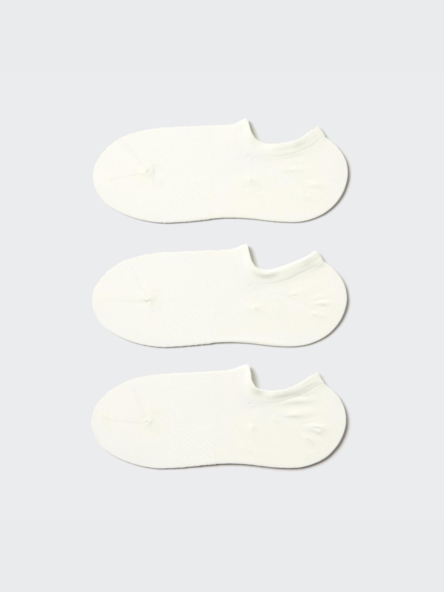 

Uniqlo Япония очень короткие носки 3 пары сетка 00 WHITE/2426