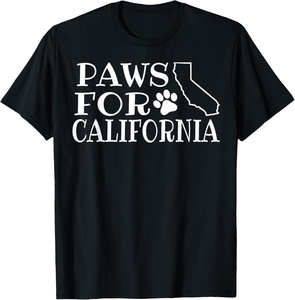 Paws For California T-Shirt unisex T-Shirt Unisex T-Shirt XXL