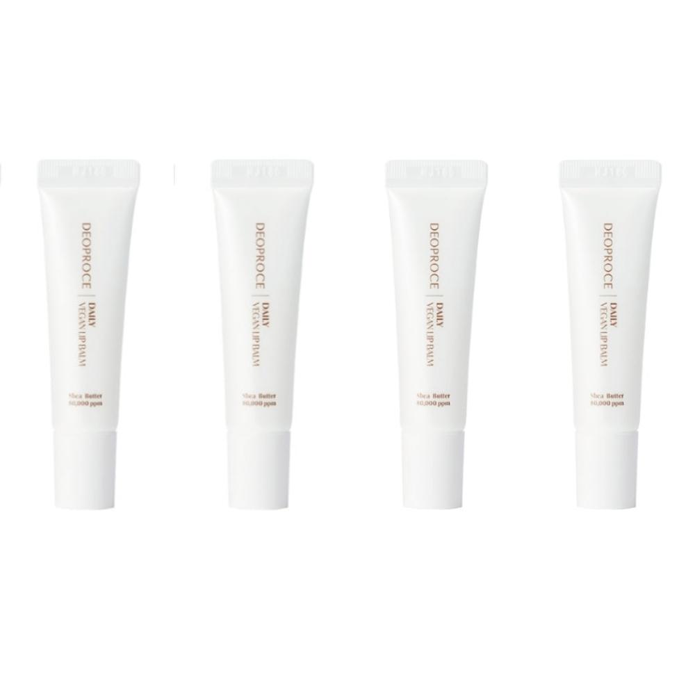 Deoproce Daily Vegan Lip Balm 10g*2Pcs/4Pcs/6Pcs/8Pcs/10Pcs