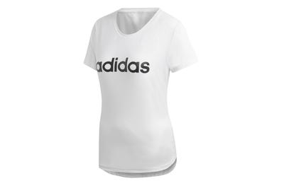 Adidas Design 2 Move Logo Tee, Womens White T-shirt