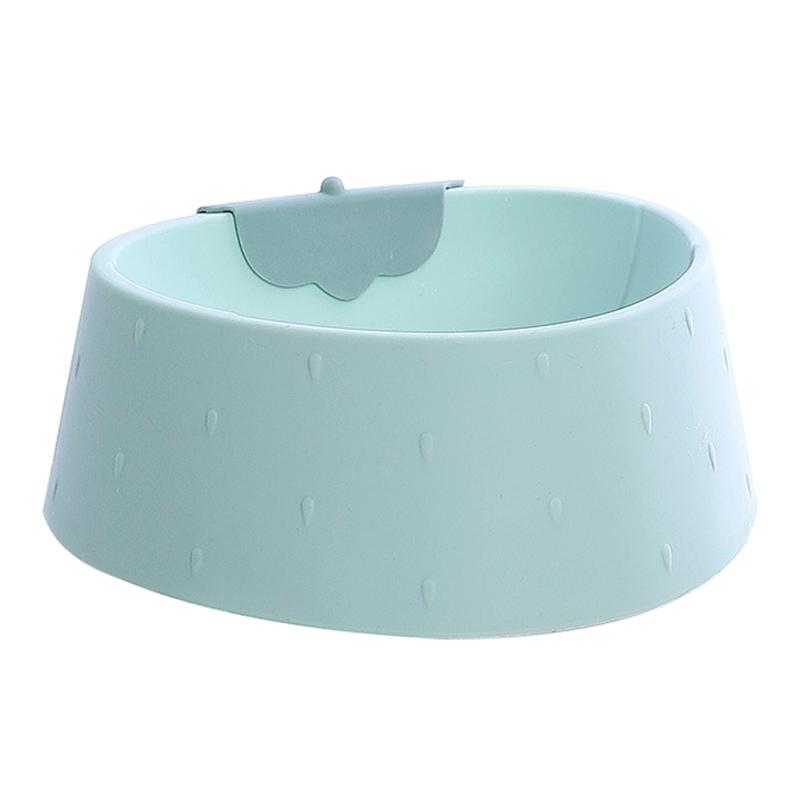 

Миска для кошачьего корма с рисунком клубники, симпатичные миски для еды и воды для кошек, миска для кошек, живущих в помещении, миска для собак, защищающая позвоночник питомца зелёный