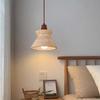 Japanese Wabi-Sabi Travertine Pendant Light for Homestay, Restaurant, or Master Bedroom