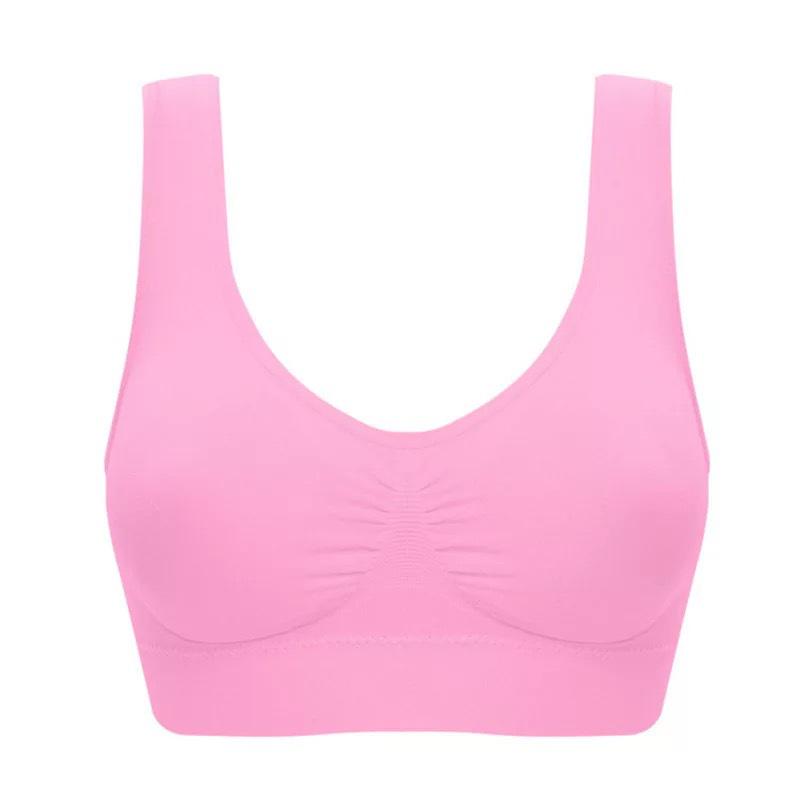12-Color Seamless Shockproof Yoga Sports Bra